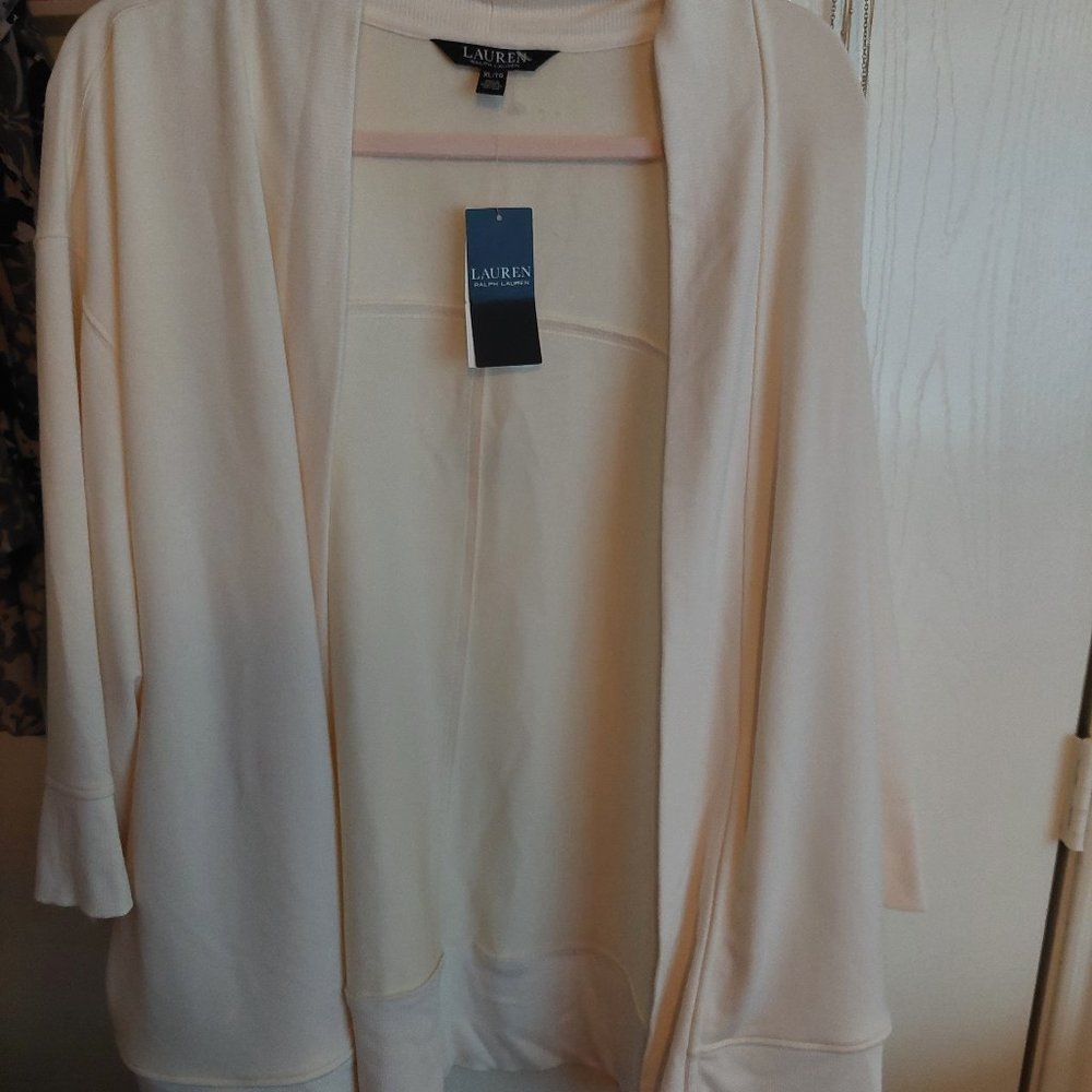 Beautiful SUPER Soft plus 2X 3X  open sweater shrug cardigan womens top